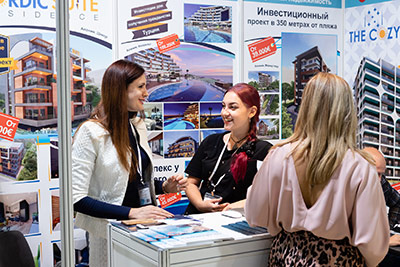 Moscow's Premier International Real Estate Show MPIRES 2019 / sonbahar mevsimi. Fotoğraflar 25