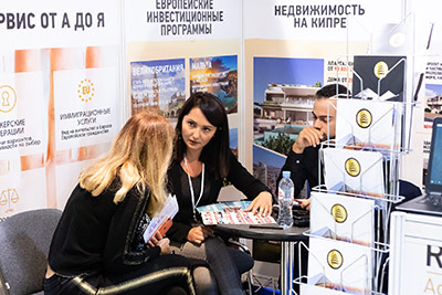 Moscow's Premier International Real Estate Show MPIRES 2019 / sonbahar mevsimi. Fotoğraflar 35