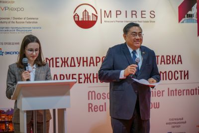 Moscow's Premier International Real Estate Show MPIRES 2019 / bahar. Fotoğraflar 29