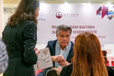 Moscow's Premier International Real Estate Show MPIRES 2024 / bahar. Fotoğraflar 56