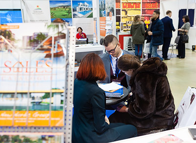 Moscow's Premier International Real Estate Show MPIRES 2018 / bahar. Fotoğraflar 30