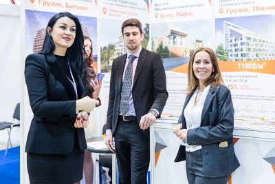 Moscow's Premier International Real Estate Show MPIRES 2020 / bahar. Fotoğraflar 11