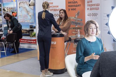 Moscow's Premier International Real Estate Show MPIRES 2020 / Frühling. Fotografie 58